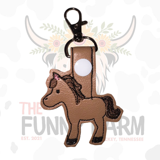 Horse Key Fob