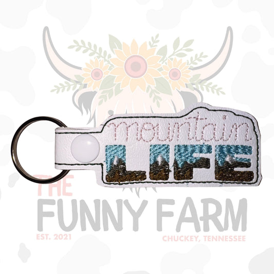 Mountain Life Key Fob