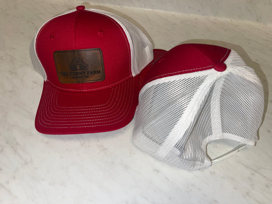 Ball Cap- Red & White