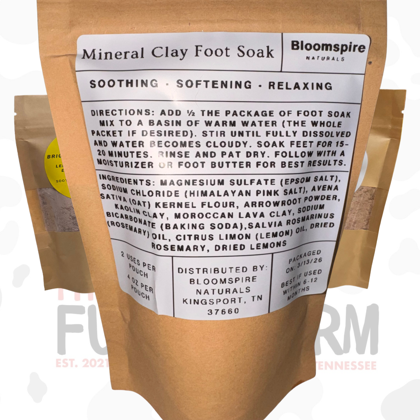 Mineral Clay Foot Soak